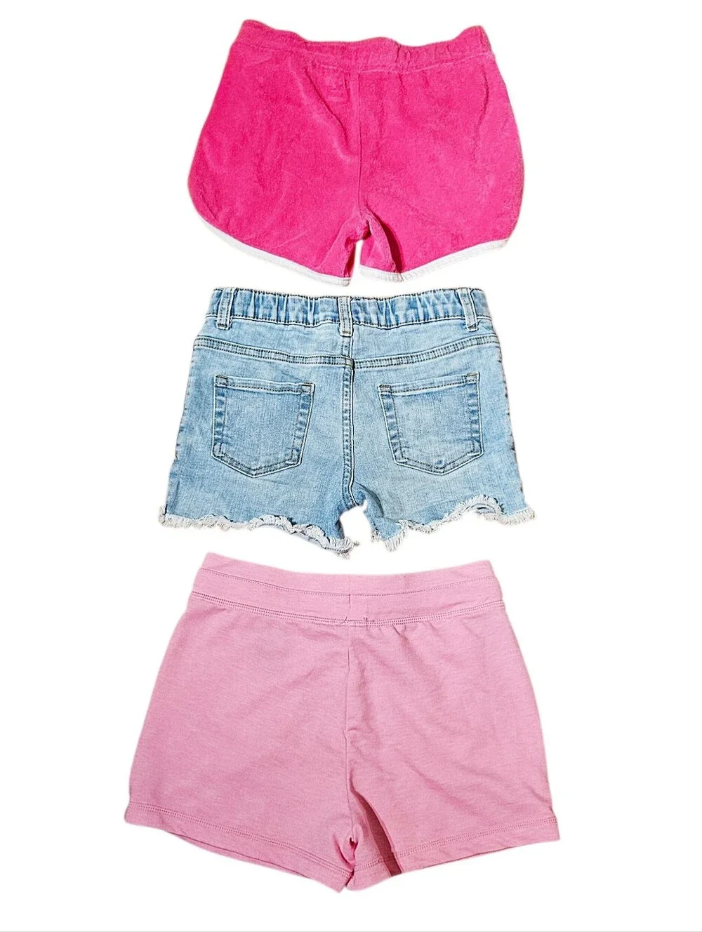 Girls Spring Summer Shorts Bundle Cat & Jack and 32 Degrees Cool Size 7/8